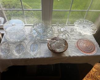Glass Serving Platters 