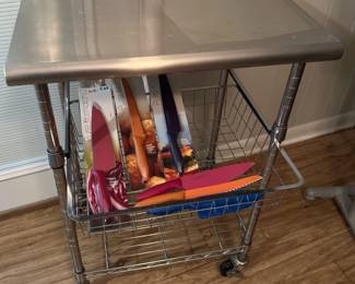 Stainless steel cart