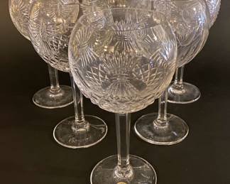 Waterford "Millennium Series" Set Of Six Water Goblets, Limited Edition Collection
