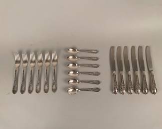Wirths 100 Rocco Silverplate Partial Flatware Service (18 Pieces)
