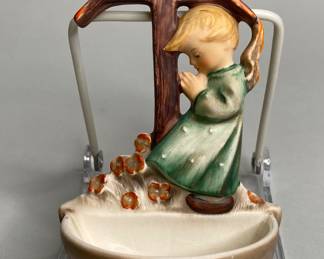 Goebel Hummel #147 Praying Angel Holy Water Font
