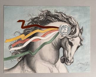 Elisabeth Von Janota-Bzowski, "Herald Of Peace", 1983 For World Federation Of United Nations
