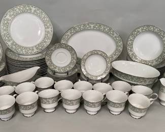 Sango China "Buckingham" Partial Dinner Service, Japan
