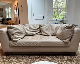 Roche Bobois Leather Sectional - PICKUP BY APPOINTMENT IN HUNTINGTON
