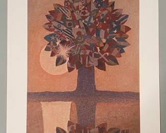 Ole Hamann, Commemorating The Thirty Fifth Anniversary Of The United Nations, 1980
