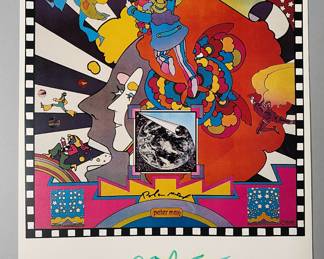 Peter Max, The Earth Summit, 1992
