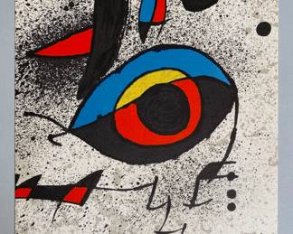 Joan Miro (Spanish, 1893-1983) United Nations Peace Keeping Operations, 1980
