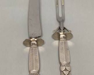 Sterling Silver Carving Set
