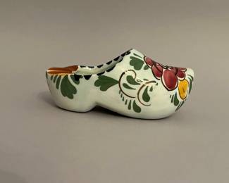 Handpainted Ceramic Clog, Holland
