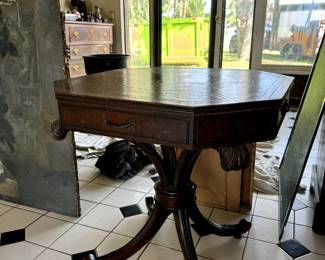 Antique Octagon Table 