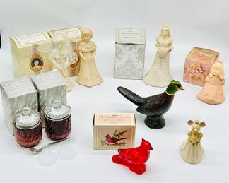 Collection of Avon Figurine & Animal Cologne & Aftershave