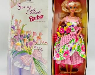 Vintage Spring Petals Barbie Doll - Second in a Series by Mattel