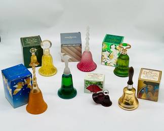 (7) Vintage Avon Cologne Bells