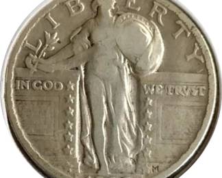1929 Standing Liberty Quarter Coin