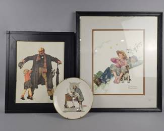 Lot 160 | Vintage Norman Rockwell Collectibles Lot
