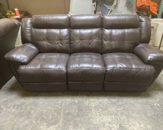 Lot 132 | Leather Recliner Sofa