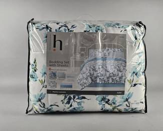 Lot 298 | New Home Expressions 8pc Queen Bedding Set
