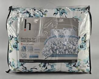 Lot 303 | New Home Expressions 8pc Queen Bedding Set