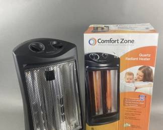 Lot 288 | Comfort Zone Quartz Radiant Heater
