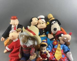 Lot 137 | Vintage Popeye , Olive, Goofy & More