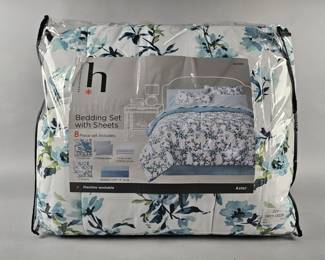 Lot 306 | New Home Expressions 8pc Queen Bedding Set