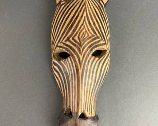 Lot 35 | African Zebra Mask