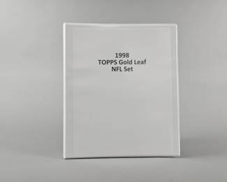 Lot 215 | 1998 Topps Gold Leaf NFL Card Set