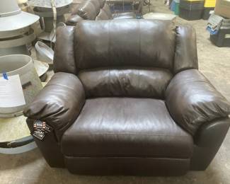 Lot 135 | Pleather Reclining Chair With Tags