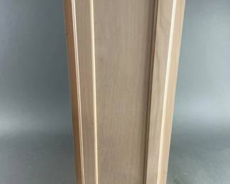 Lot 412 | 12" unfinished maple wall cabinet
