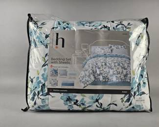 Lot 296 | New Home Expressions 8pc Queen Bedding Set
