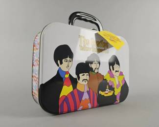 Lot 241 | Vintage The Beatles Yellow Submarine Tin Tote