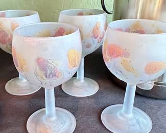 Vintage Rueven Glasses by Art Nouveau