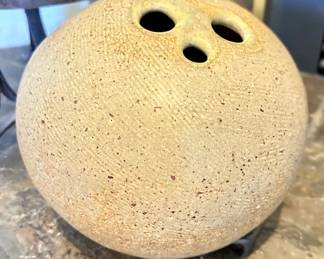 Vintage MCM Ceramic Rock Vase BY Tom McMillin Studio Pottery ~ 1960’s