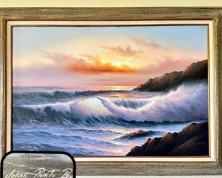 Jorge Prieto B. Original Painting 