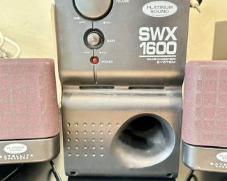 Platinum Sound SWX 1600 Speakers and Sub