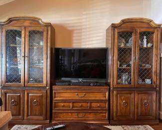 Hutch and TV Stand