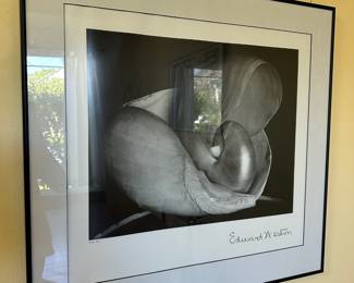 Framed & Matted 1927 Photography Print "Shells" by Edward Weston
