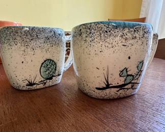 Pair of MCM Loma of Arizona Coffee Mugs