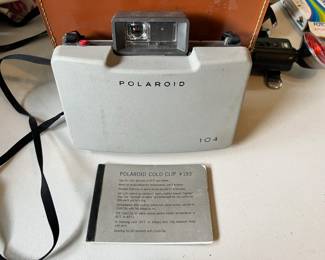 1965 Polaroid Automatic Instant Pack Film Land Camera - Model 104 
