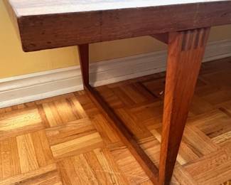 Mid Century Modern Long Dining Table