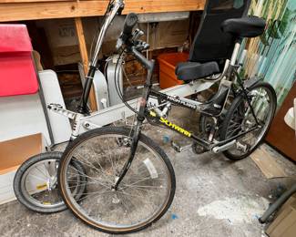 Schwinn High Plains Mountain Bike, Bike E Recumbent Bike