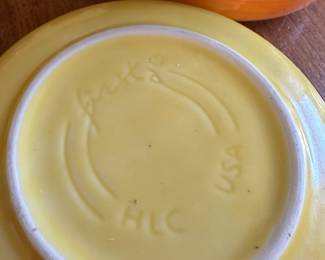 Set of 5 Multicolored Fiesta Ware Medium Bowls