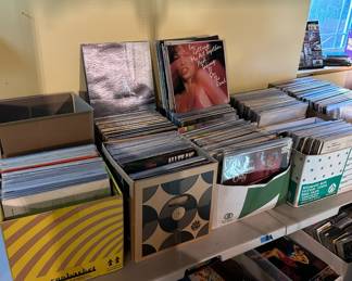 Assortment of Vinyl Records