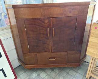 Corner TV stand $100.