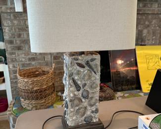 26” Shell lamp $10.00 