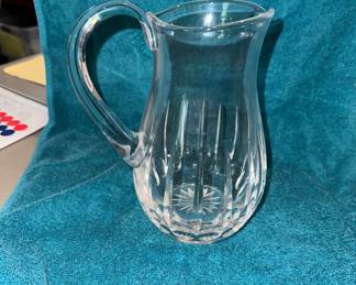 Lead Crystal pitcher $5.00