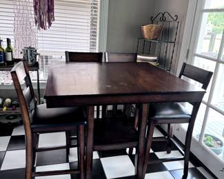 high boy table and chairs