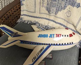Vintage Jumbo Jet 747 Toy