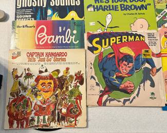 Vintage Children’s Vinyl Albums
