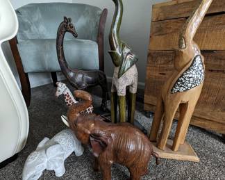 Lots Of Elephant Figurines!